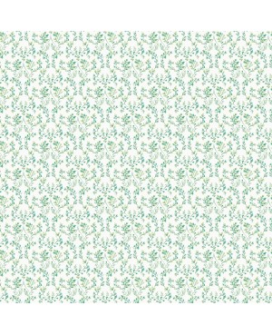 Papel pintado ramitas verdes